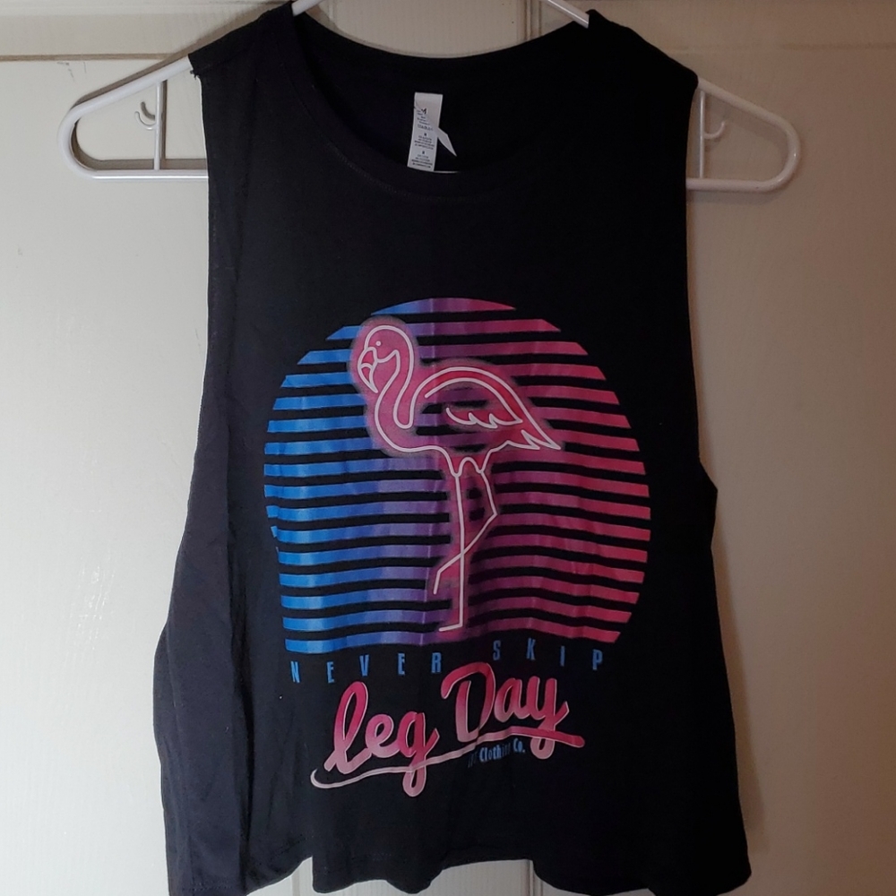 Bundle of 2 cropped workout tanks